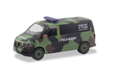 Herpa 700917 - H0 - VW T 6.1 Bus Feldjäger - flecktarnung